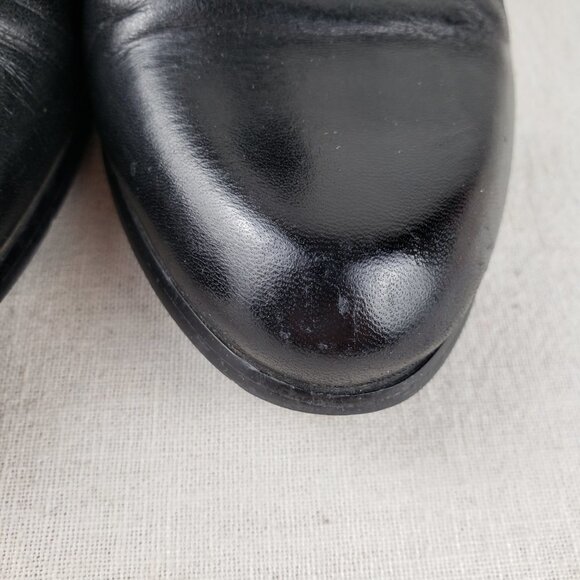 Spring Step Stockholm Booties Black Leather Ankle Zip Size 37 US Womens 6.5-7 - Picture 4 of 10